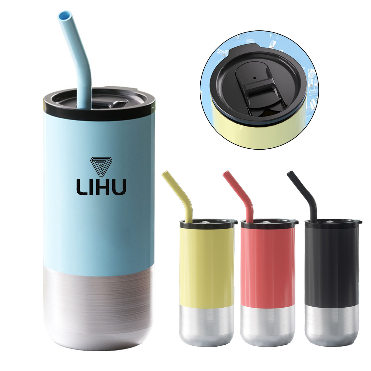 Portable Creative Push-Type Home Coffee Cup For Office