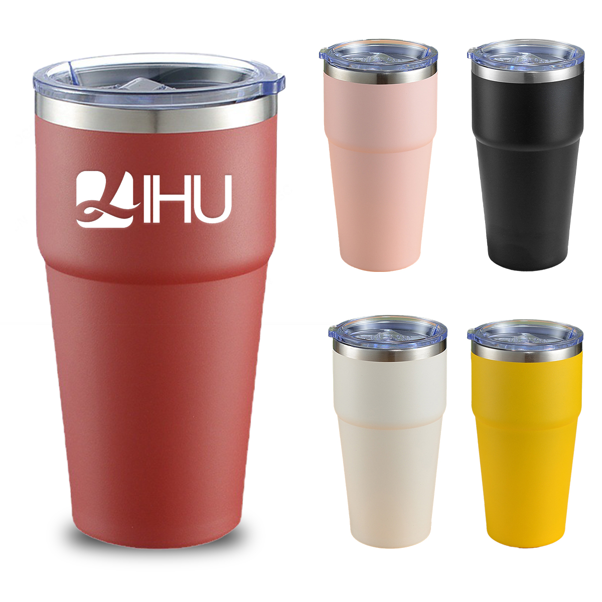 20OZ. Portable Stainless Steel Beer Insulation Tumbler Cup